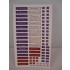 1/35 (54mm) Enamel Street Signs & House Numbers - Germany