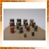 1/35 Cans with Labels - 14 cans with decals