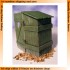 1/35 The Outhouse (7 resin pieces with choice of wooden roof or corrugated sheet roof)