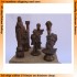 Bronze Statues, Busts and Pedestals (11pcs) for 1/16, 1/35, 1/48, 1/72 models