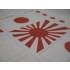 1/35 WWII Japanese War Flags on Real Cotton - 1x A5 sheet & 1x half A5 sheet
