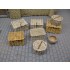 1/35 Wicker Basket Set (8 resin parts)