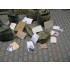 1/35 WWII Postal Bags (12 resin parts, decals & printed accessories)