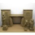 Large Egyptian Gate - Colour Casted (13 Resin pcs) Suitable for 1/32,1/35,1/48,1/72 scale