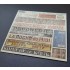 1/48 - 1/35 Shop / Business Signs On Real Wood - France Set #4