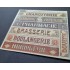 1/48 - 1/35 Shop / Business Signs On Real Wood - France Set #5