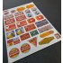 1/48 - 1/35 Rusted Commercial Signs - France Set #2