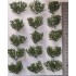 1/35 - 1/16 Plastic Plants - Wild Bushes Dark Green (10pcs)