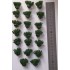 1/35 - 1/16 Plastic Plants - Low Bushes Dark Green (15pcs)