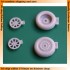 1/48 CAC Mustang Wheels w/Circumferential Tread for CA-18 Mk 21, 22 and 23