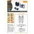 1/48 F-86A Undercarriage Covers for Clear Prop kits