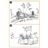 1/48 F-86A Undercarriage Covers for Clear Prop kits
