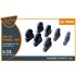 1/72 ZiS-5V Truck Wheel set for Clear Prop kits