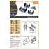 1/72 Mikoyan-Gurevich MiG-19 Undercarriage Covers for Clear Prop kits