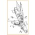 1/72 Mikoyan-Gurevich MiG-19 Undercarriage Covers for Clear Prop kits