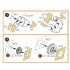 1/72 A-6A/E/E Tram Intruder Double-sided Painting Masks for Trumpeter kit
