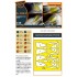 1/72 A-10 A/C Double-sided Painting Masks for GWH kit