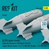 1/32 BL755 Cluster Bombs (4pcs) for Alpfa Jet/Buccaneer/BAE Hawk/Fiat G.91/Jaguar/Harrier