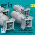 1/32 WWII/Korean War USAF/RAF AN-M58 Bombs 500lbs (6pcs)