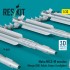 1/32 Mirage 2000/Rafale/Gripen/Eurofighter Matra MICA-IR Missiles (4pcs)