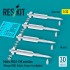 1/32 Mirage 2000/Rafale/Gripen/Eurofighter Matra MICA-EM Missiles (4pcs)