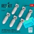 1/48 WWII/Korean War USAF/RAF AN-M58 Bombs 500lbs (6pcs)