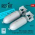 1/48 WWII/Korean War US Navy/RAF MK.36 Bombs 1000lbs (2pcs)