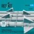 1/72 Python 3 Missiles (4pcs) for Kfir/F-15/F-16/MiG-21/Mirage F.1/JF-17/FC-1
