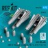1/72 AGM-65 Maverick Missiles (6pcs) with LAU-88 (2pcs) for A-10, F-16, F-8