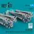 1/72 AGM-65 Maverick Missiles (6pcs) with LAU-88 (2pcs) for A-10, F-16, F-8