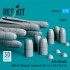 1/72 AGM-65 Maverick Missiles (6pcs) with LAU-88 (2pcs) for A-10, F-16, F-8