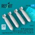 1/72 BL755 Cluster Bombs (4pcs) for Alpha Jet/Buccaneer/BAE Hawk/Fiat G.91