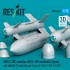 1/72 AGM-130C Missiles (2pcs) BLU-109 Warhead with AN/AXQ-14 Data Link Pod