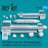 1/72 AGM-130C Missiles (2pcs) BLU-109 Warhead with AN/AXQ-14 Data Link Pod
