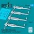 1/72 Mirage 2000/Rafale/Gripen/Eurofighter Matra MICA-EM Missiles (4pcs)