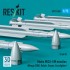 1/72 Mirage 2000/Rafale/Gripen/Eurofighter Matra MICA-EM Missiles (4pcs)