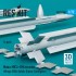 1/72 Mirage 2000/Rafale/Gripen/Eurofighter Matra MICA-EM Missiles (4pcs)