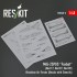 1/48 Ukrainian AF MiG-25PDS Foxbat (Red 17/Red 87/Red 89) Decals with Stencils