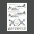 1/48 Su-25 Frogfoot Dark Digital Ukrainian AF Decals