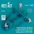 1/72 Modern Driver n Airmen(3pcs) for MHU-83 D/E Lift Truck LOWER Loading for RSK72-0008