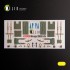 1/32 Mirage 2000D/N Interior parts (3D decals) for Kitty Hawk/Zimi models kit 