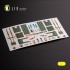 1/32 Mirage 2000D/N Interior parts (3D decals) for Kitty Hawk/Zimi models kit 