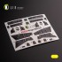 1/32 Mirage 2000D/N Interior parts (3D decals) for Kitty Hawk/Zimi models kit 