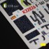1/32 F-16I Sufa Interior parts (3D decals) for Academy kit 