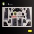 1/32 F-16I Sufa Interior parts (3D decals) for Academy kit 