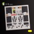 1/32 F-16I Sufa Interior parts (3D decals) for Academy kit 