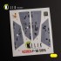 1/32 F-16I Sufa Interior parts (3D decals) for Academy kit 