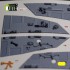 1/32 F-16I Sufa Interior parts (3D decals) for Academy kit 