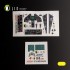 1/32 F-117A Type 2 Interior parts (3D decals) for Trumpeter kit 