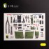 1/32 P-39Q/N Interior 3D Decals for Kitty Hawk/Zimi kits